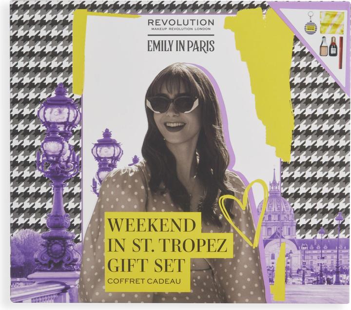 Actual product image Makeup Revolution Emily In Paris Weekend In St.Tropez Gift Set