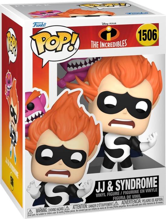 Immagine prodotto Funko Gli Incredibili 20° Anniversario POP! figura in vinile JJ & Syndrome 9 cm