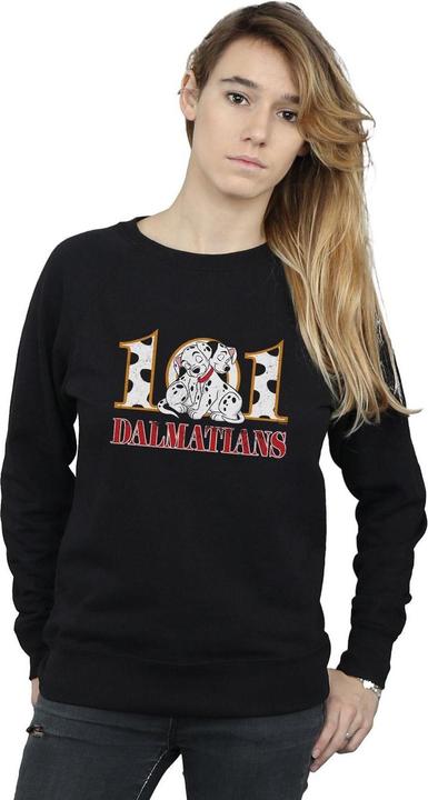 Actual product image Disney Womens/Ladies 101 Dalmatians Puppy Hug Sweatshirt (S)