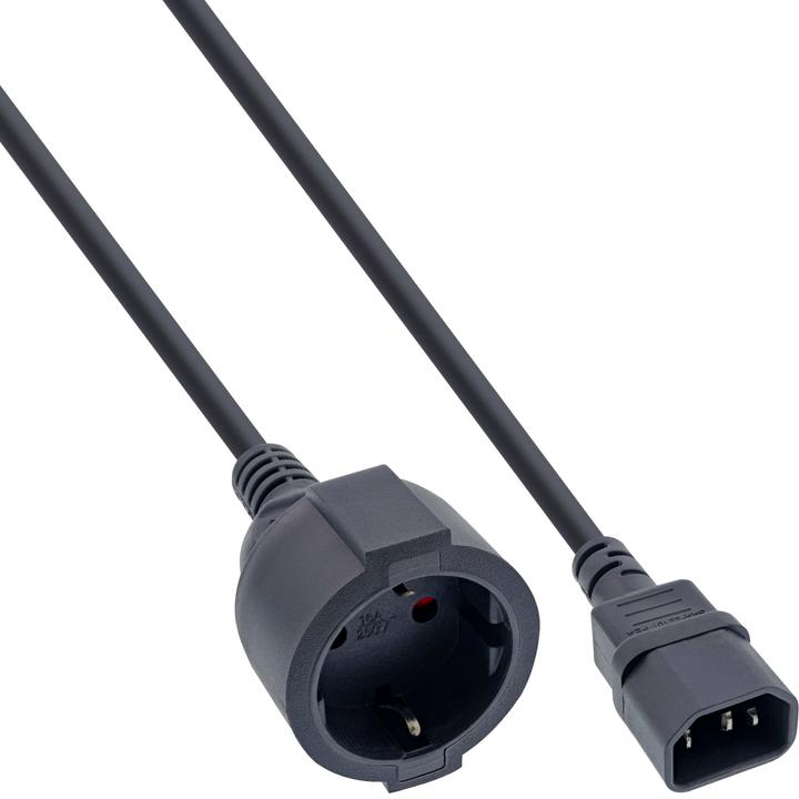 Produktbild InLine Netz Adapter Kabel (0.50 m)