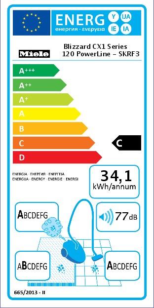 Actual product image Miele Blizzard CX1 Series 120