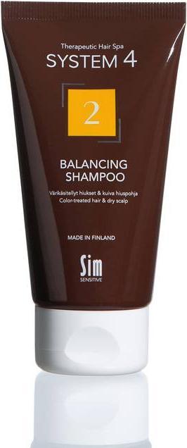 Image du produit System 4 Shampooing n° 2 Climbazole 75 ml (75 ml, Shampoing liquide)
