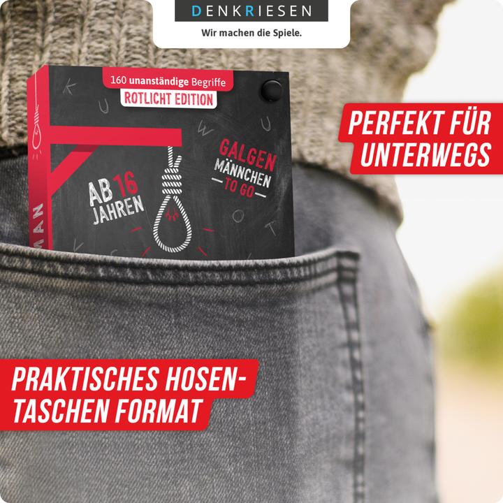 Produktbild Denkriesen Hangmann - Rotlicht Edition (Deutsch)