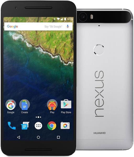 Actual product image Huawei Nexus 6P (32 GB, Silver, 5.70", 12.30 Mpx, 4G)