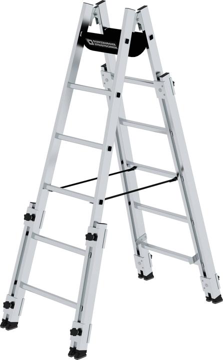 Actual product image Munk Aluminum stepladder (Stepladder, 180 cm)