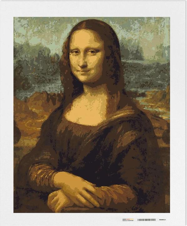 Immagine prodotto ZenPainting Leonardo da Vinci - Mona Lisa - Malen nach Zahlen