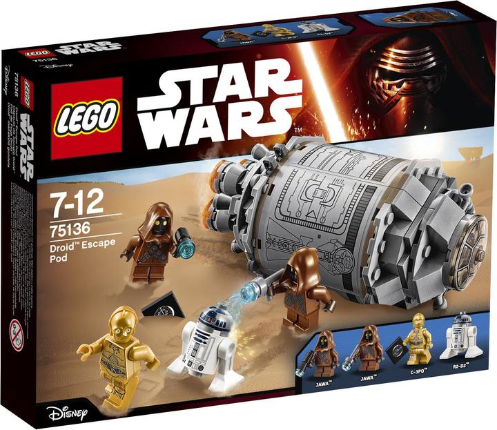 Immagine prodotto LEGO Pod di fuga per droidi di Star Wars (75136, LEGO Star Wars)