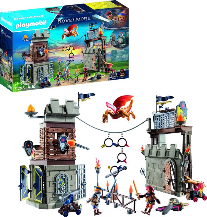Actual product image Playmobil Novelmore vs Burnham Raiders - Tournament Arena (71298, Playmobil Novelmore)