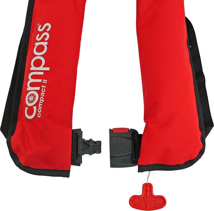 Image du produit Compass Gilet de sauvetage "Compact II" 150N avec 16 l de flottabilité (Taille unique)