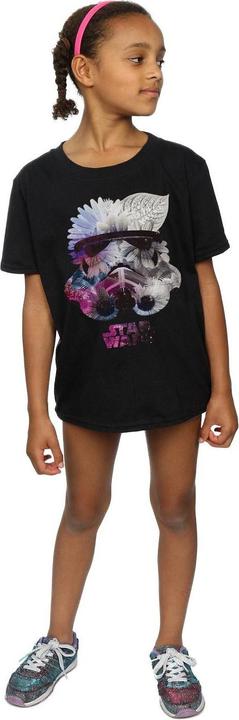 Produktbild Star Wars Stormtrooper Floral Helmet TShirt Mädchen (128)