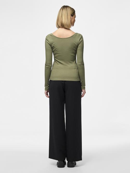Image du produit Pieces Haut côtelé boutonné à l'avant (XL)