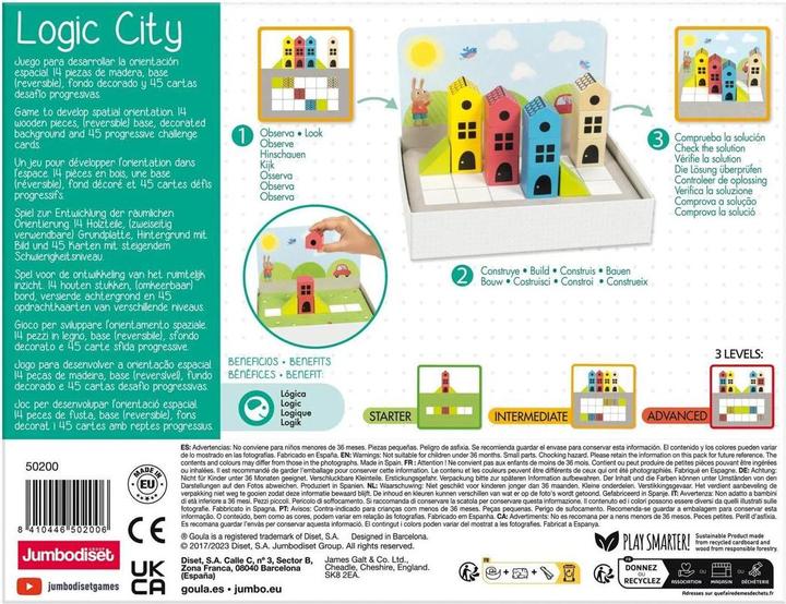 Actual product image Goula Logic City (German, French, Italian, Portuguese, English)