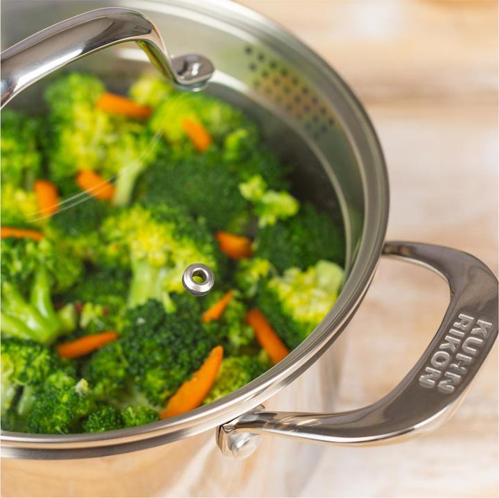 Actual product image Kuhn Rikon ALLROUND PLUS saucepan (20 cm, Pot, Stainless steel)