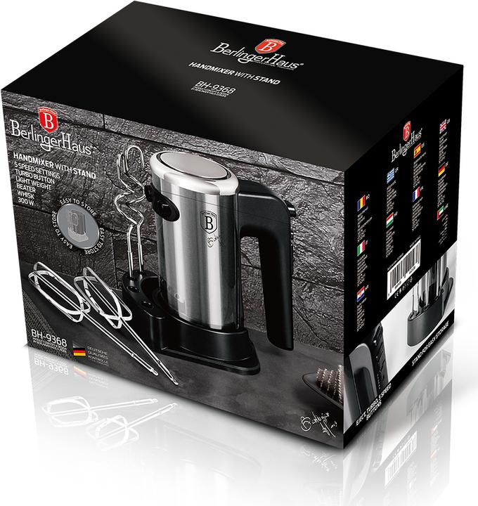 Produktbild BerlingerHaus Handrührer mit Ständer 300W (300 W)