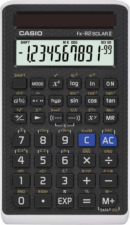 Casio FX-82Solar II (Solarzellen)