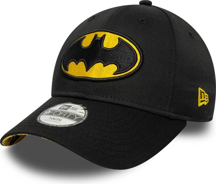 New Era 9Forty Strapback Kinder Cap - BATMAN Visor - Child (52, 54, 56)