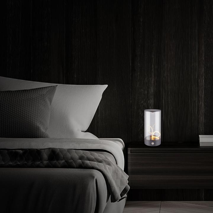 Image du produit Briloner WIGGLE Akku Tischleuchte mit Lichtfaden - Anthrazit