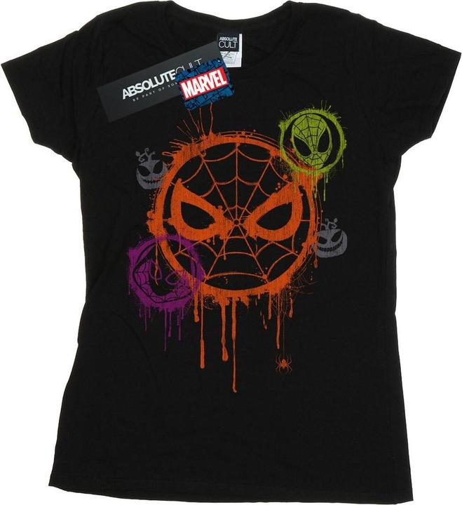 Image du produit - T-shirt HALLOWEEN SPIDERMAN ICON - Femme (XXL)
