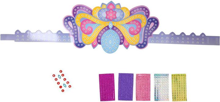 Actual product image Mosaic tiara production