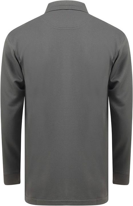 Actual product image Henbury Coolplus polo shirt long sleeve (L)