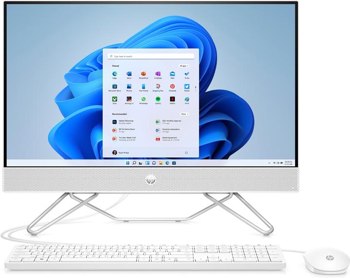 Actual product image HP All-in-One PC 24-cb1110ng (60.5cm (23.8") FHD display, Intel i3-1215U, 8GB RAM, 512GB SSD, Window (Intel Core i3-1215U, 8 GB, 512 GB, GeForce MX450)