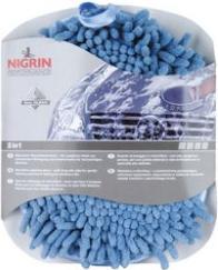 Nigrin Gant de toilette Microf avec moustiquaire