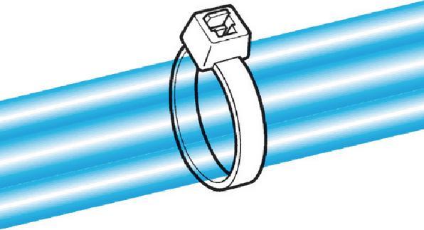 Produktbild HellermannTyton Kabelbinder 330x2,8mm (Kunststoffkabelbinder, 330 mm, 100 Stk.)