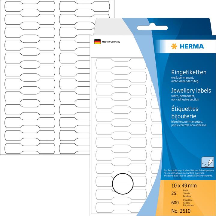 Produktbild Herma Ringetiketten