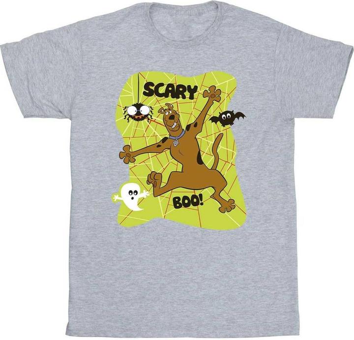 Actual product image Scooby Doo Womens/Ladies Scary Boo! Boyfriend T-Shirt (XL)