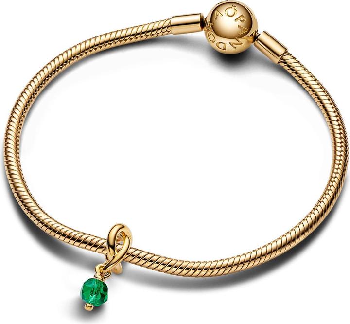 Produktbild Pandora Moments Geburtsstein May (Edelstahl, Sterlingsilber, vergoldet in 14K)