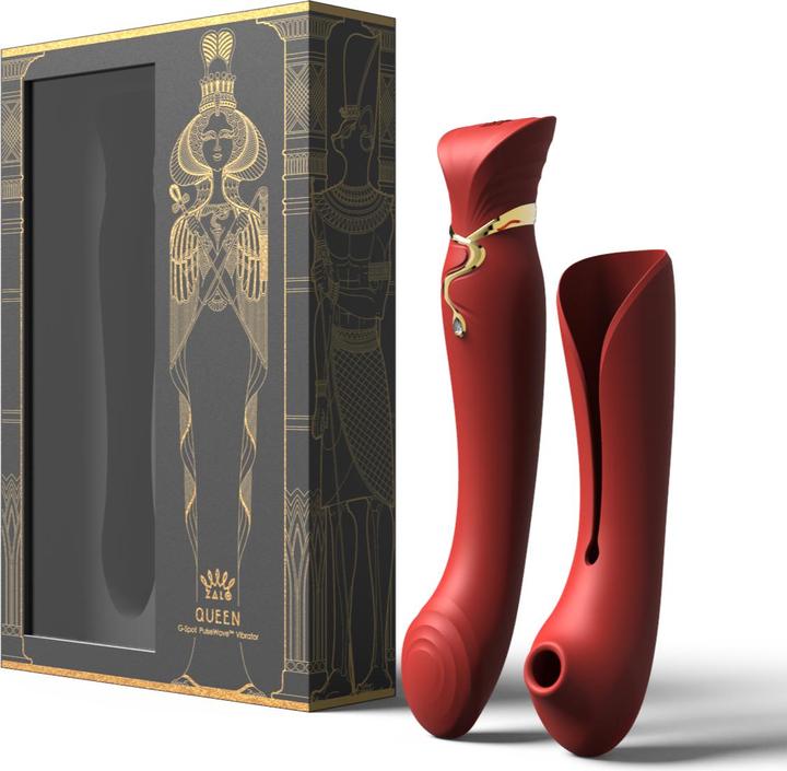 Actual product image Curve Toys Queen G-Spot PulseWave Vibrator