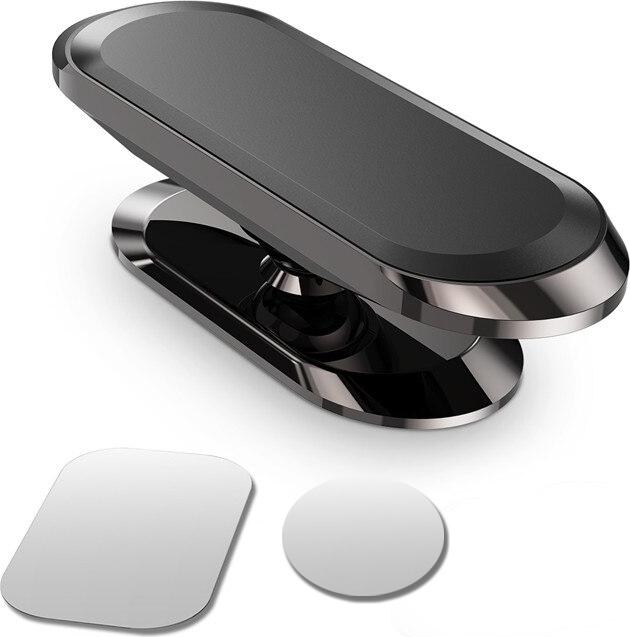 Image du produit PhoneLook Support magnétique étroit rotatif et inclinable, support adhésif 3M