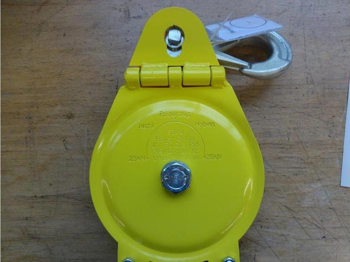 Image du produit Dönges Poulie de renvoi, force de traction admissible 130 kN, 16 mm