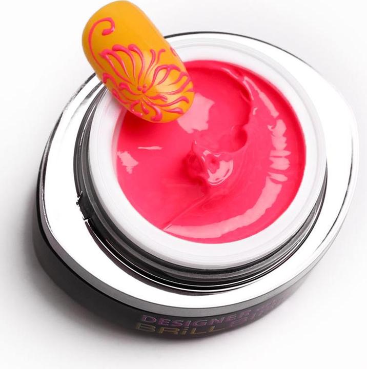 Image du produit BrillBird Gel Designer Neon Pink - 3ml (Rose néon)