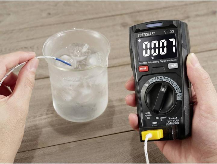 Productafbeelding Voltcraft VC-23 Handmultimeter digitaal CAT III 600 V Weergave (aantal): 6000 (CAT III 600V)