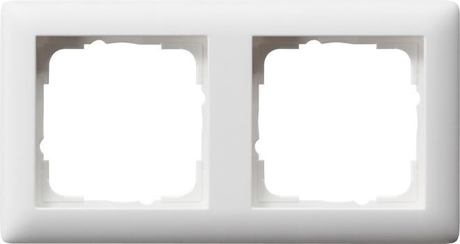 Actual product image Gira 2-gang System 55 frame, Standa