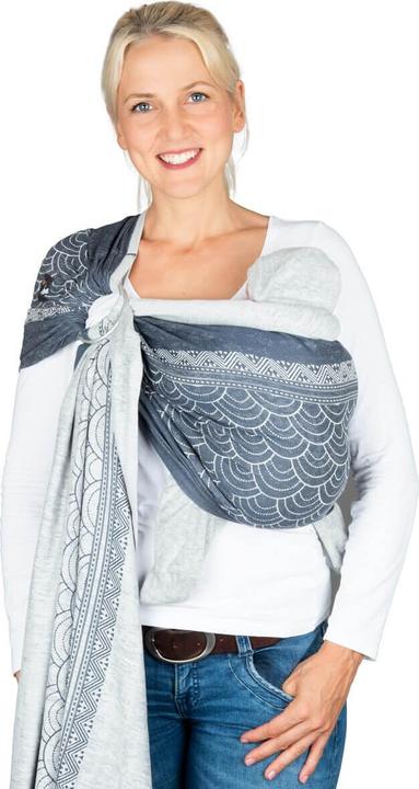Image du produit Hoppediz Écharpe de portage Ring-Sling qualité biologique (2 m)