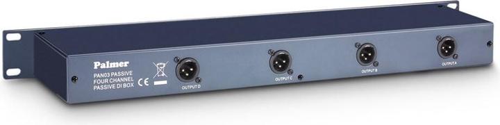 Actual product image Palmer Audio PAN 03 PASS 19" DI Box (DI box)