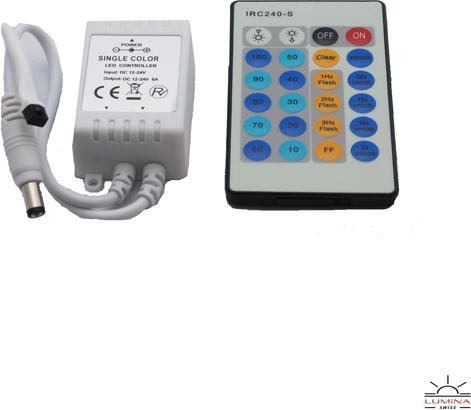 Immagine prodotto Lumina Swiss Telecomando a infrarossi a 24 tasti Unicolor