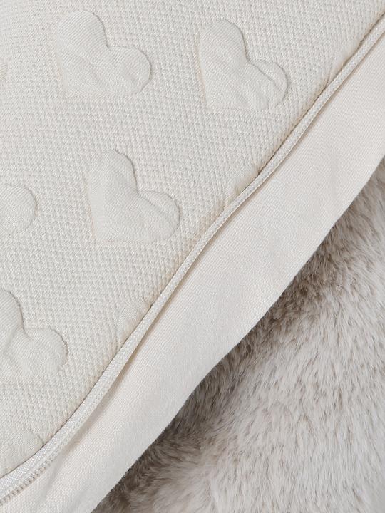 Actual product image Vertbaudet Warmer Baby Ausfahrsack mit Jacquard-Herzen