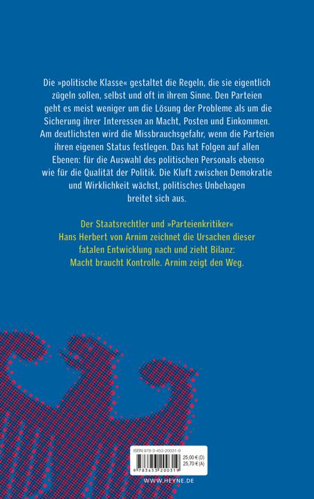 Immagine prodotto Macht braucht Kontrolle (Tedesco, Hans Herbert von Arnim, 2024)