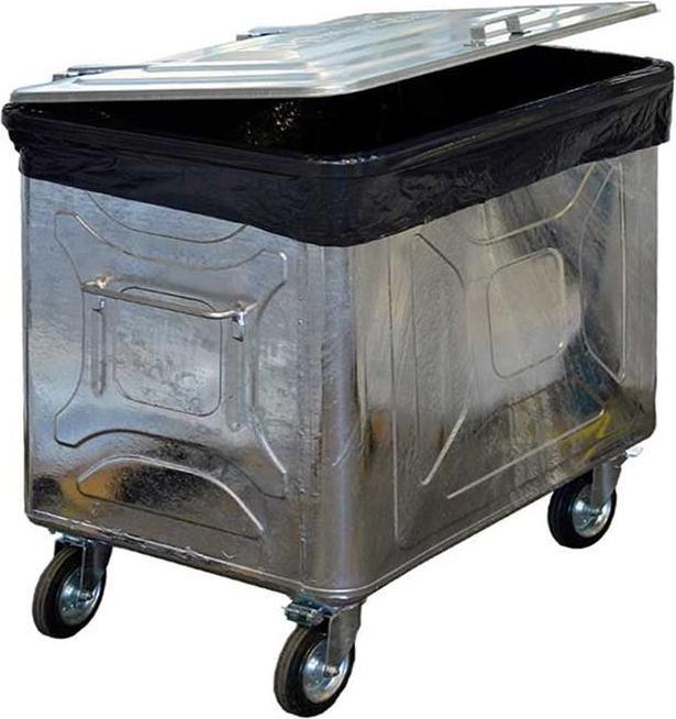 Immagine prodotto nikkoTv Sacco contenitore 800l nero, 50 pezzi. (50 x, 800 l)