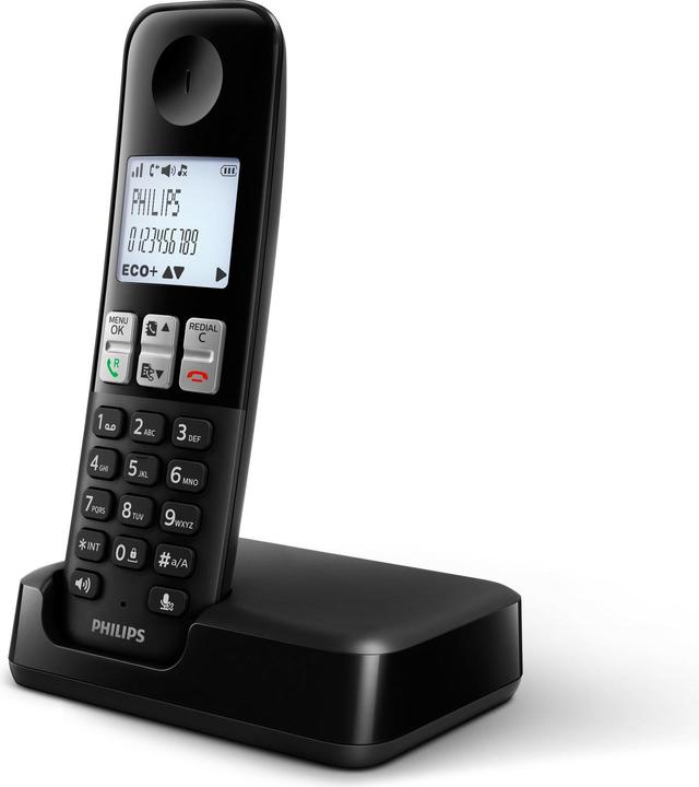Actual product image Philips D2301B - Cordless telephone