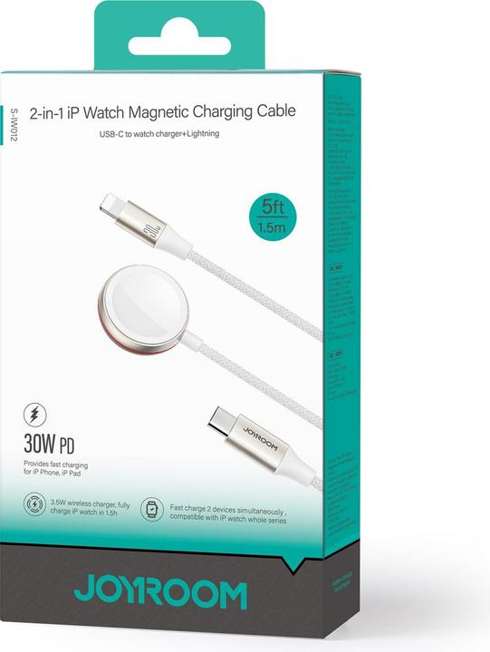 Actual product image Joyroom Watch Magnetic Charger (30 W)