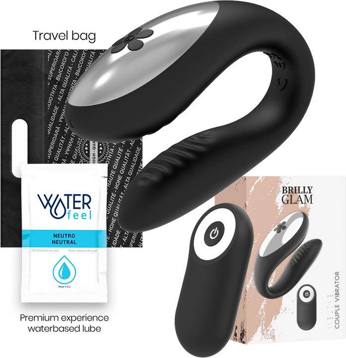 Actual product image Brilly glam Couple vibrator "We Love" with remote control