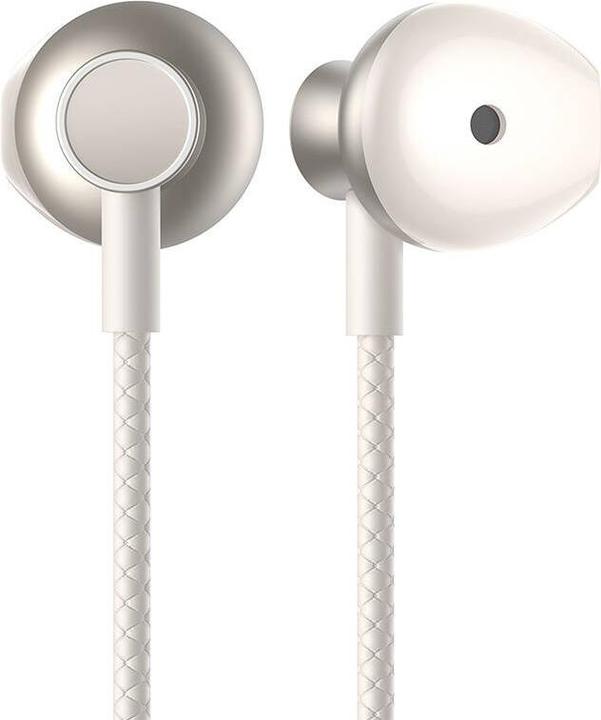 Produktbild Joyroom Magnetic Bluetooth Headphones Sport Neckband Earplugs 14.2mm - White (ANC, 30 h, Kabellos)