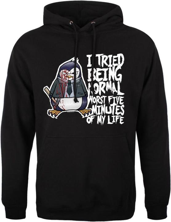 Psycho Penguin I Tried Being Normal Kapuzenpullover