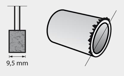 Actual product image Dremel Corundum grinding point (Corundum)