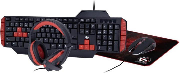 Gembird GGS-UMG4-02 Keyboard USB QWERTY US English (US, Cable)
