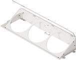 Havn HS 420 Angled Bottom Fan Bracket - weiss